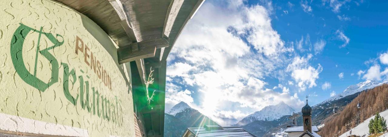 Pension Gruenwald Sölden Buitenkant foto